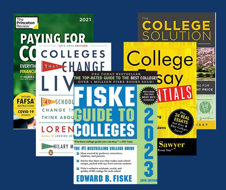 Top 7 Books on College Admissions for Seniors and Juniors building college lists